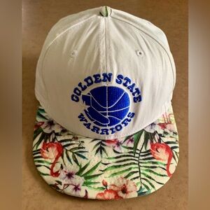 NEW ERA 'WARRIORS' Snap-back Hat White - GOLDEN STATE